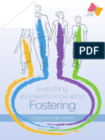 Fostering Explained To Older Booklet