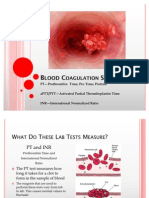 Blood Coagulation Studies