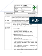 5.3.1.2 SOP Identifikasi Pasien