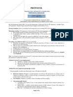 Protocol of IP Prednisone Tablet (Dissolution Apparatus Calibration)