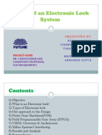 Electronic Lock System Design Using FSM and FPGA