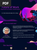 Future of Work - HR Summit Dr. R. Muh. Deddy Hanif Sardjito, S.Psi., M.Psi.