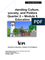 Ucsp - q2 - Mod5 - Education - v2