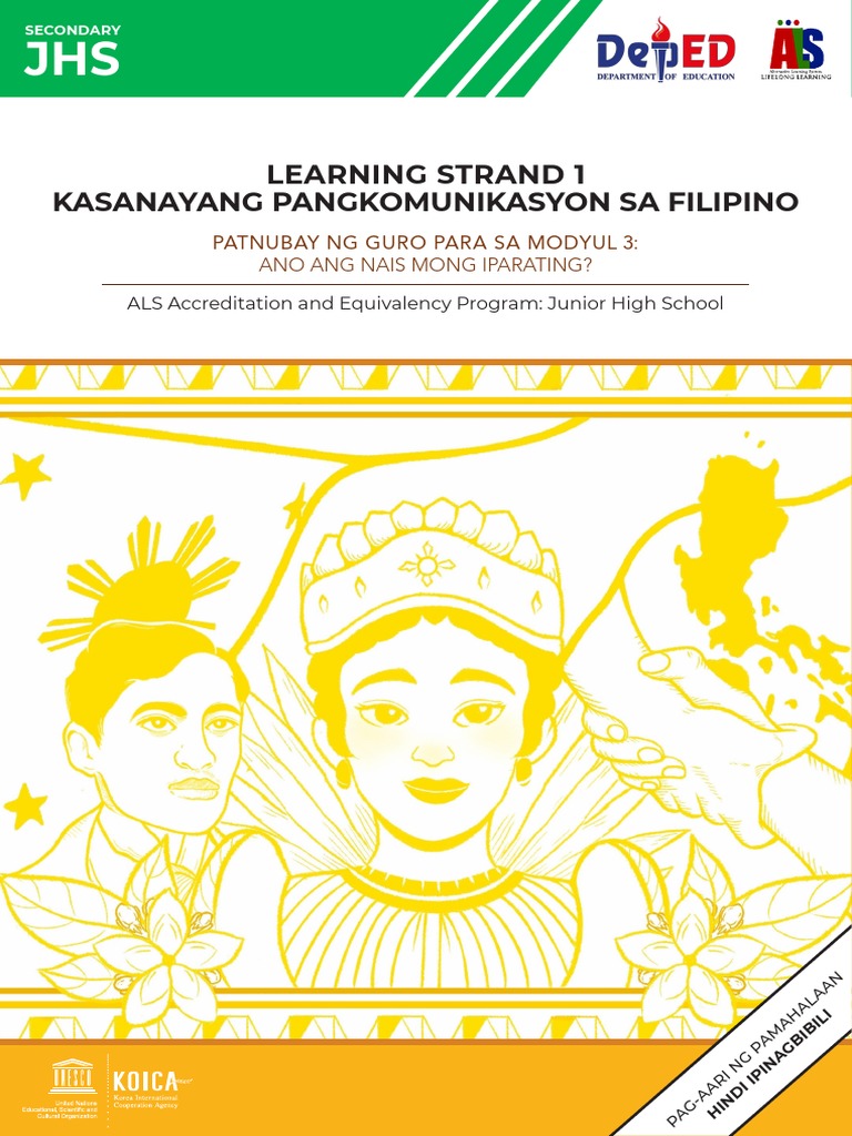 Unesco Als Ls1 Filipino Sg03 PDF