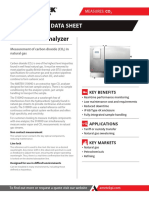 5100HD Gas Analyzer: Product Data Sheet
