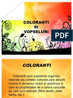 Coloranti Si Vopseluri