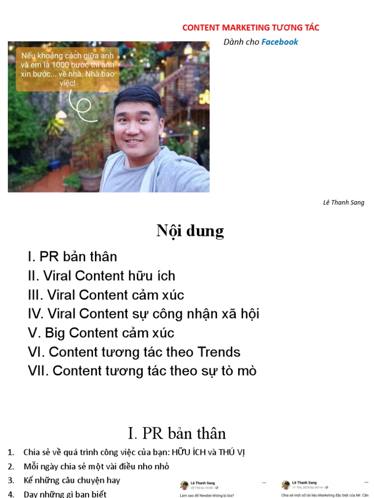 Facebook Content | PDF