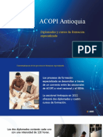 Formación especializada ACOPI Antioquia 2022: Diplomados y cursos en marketing, negocios digitales y más