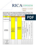 RUBRICA 3 AÑOS Exp 9 Sera 1,5,3, Como Lo Resolveremos Esta Vez