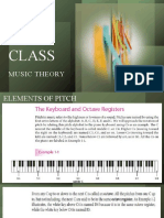 SPA Class: Music Theory