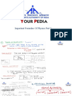 Final Physics Formulae Part - 2 PDF