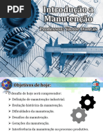 Aula 01. Introdução A Manutenção