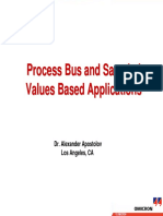 Process Bus and Sampled Values Based Applications