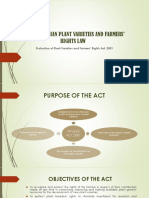 Basics of Indian PPVFR Law
