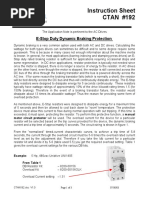 Dynamic Braking Resistor Sizing Guide | PDF | Resistor | Torque