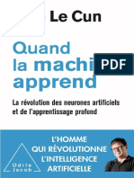 Le Cun - Yann Quand La Machine Apprend - La Reìvolution Des Neurones Artificiels Et de L'apprentissag