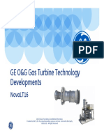 Ge O&G Gas Turbine Technology Developments: Novalt16