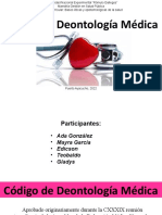 Codigo Deontologico-Medicina