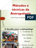 Metodo Antropologia 5 Aula