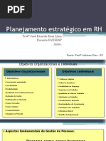 PLANEJAMENTO ESTRATEGICO