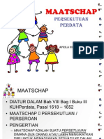 Maatschap Persekutuan Perdata