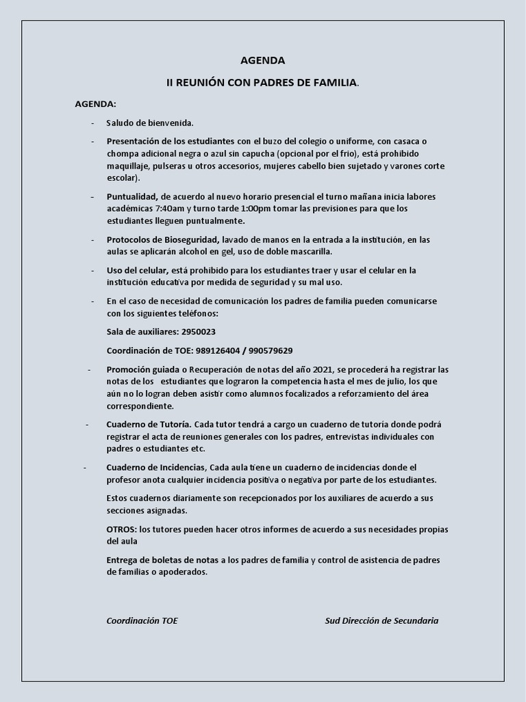 II Reunion PPFF | PDF