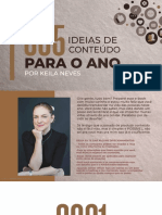 365 Ideias de Conteúdo para o Ano - Keila Neves
