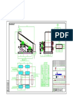 B View B: �动筛基础布置图 Foundation Map of High Amplitude Screen