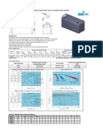 Minda Data Sheet 100ah