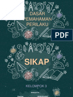 Dasar Pemahaman Perilaku Bagian Sikap