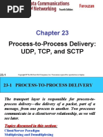 Process-to-Process Delivery: Udp, TCP, and SCTP