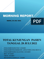 Morning Report 21 Juli 2022