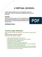 Srs On Virtual School: Teacher Login Attributes