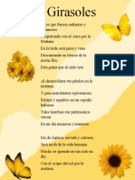 Poema Los Girasoles