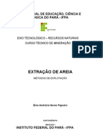 Trabalho de Extração de Areia