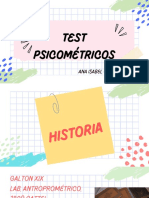 Prese Sust. Generalidades Del Test Psicométrico