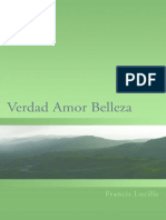 Verdad Amor Belleza (Spanish Ed - Francis Lucille