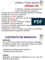 Derecho de Contratos - Unidad 8