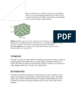 Cientificos Con Teorias Sobre El Atomo