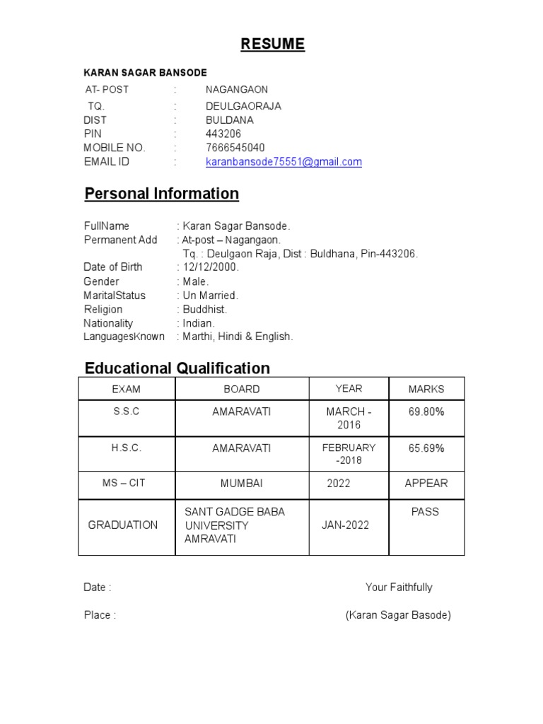 Karan Bansode | PDF