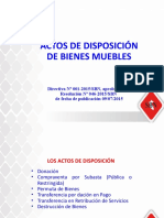 Bienes Muebles Actos Disposicion Subasta