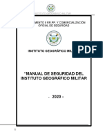 Manual de Seguridad Del Instituto Geográfico Militar - (Sgto Calle Cueba)