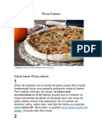 Pizza Casera