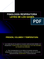 FISIOL RESPIRATOR LEYES DE LOS GASES