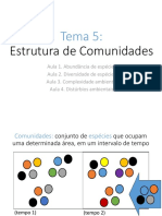 Diversidade de espécies em comunidades ecológicas