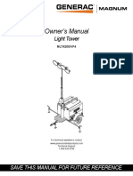 Owner's Manual: Light Tower