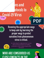 Preventions and Safety Protocols To Covid 19 Virus