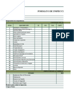 Formato de Inspección de Botiquín