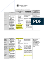 Professional Development Plan Template Revised