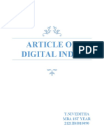 Article On Digital India